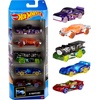image:imageHot Wheels 164 Scale DieCast Toy Cars 5Pack Set of 5 Toy Race Cars Hot Rods Character Cars Rescue or PickUp Trucks Styles May Vary5Pack
