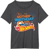 image:imageHot Wheels Birthday Confetti Mother of Birthday Girl TShirtDark Heather Grey