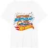 image:imageHot Wheels Birthday Confetti Mother of Birthday Girl TShirtWhite