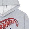 image:imageHot Wheels Boys Fleece Hooded Sweatshirt Toddler to Big KidHeather Grey