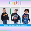 image:imageHot Wheels Boys Fleece Hooded Sweatshirt Toddler to Big KidNavy