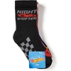 image:imageHot Wheels Boys Race Car 5 Pack Crew SocksBlack Prim