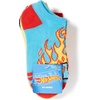 image:imageHot Wheels Boys Race Car 5 Pack No Show Ankle SocksBlue Assorted