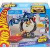 image:imageHot Wheels City Toy Car Track Set Bat Loop Attack with Adjustable Loop amp Launcher 164 Scale Vehicle Connects to Other SetsBat Loop