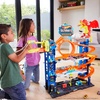 image:imageHot Wheels City Ultimate Garage Track Set with 2 DieCast Toy Cars amp CarEating Dragon Stores 50 Vehicles 4 LevelsGarage
