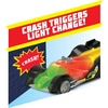 image:imageHot Wheels Color Crashers Cyber Speeder Vehicle 10Inch Blue Motorized Toy Car with Lights and Realistic Racing Sounds Kids Toys for Ages 3 Up by Just PlayRed