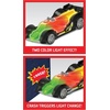 image:imageHot Wheels Color Crashers Cyber Speeder Vehicle 10Inch Blue Motorized Toy Car with Lights and Realistic Racing Sounds Kids Toys for Ages 3 Up by Just PlayRed