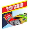 image:imageHot Wheels Color Crashers Cyber Speeder Vehicle 10Inch Blue Motorized Toy Car with Lights and Realistic Racing Sounds Kids Toys for Ages 3 Up by Just PlayYellow
