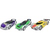 image:imageHot Wheels Color Crashers Cyber Speeder Vehicle 10Inch Blue Motorized Toy Car with Lights and Realistic Racing Sounds Kids Toys for Ages 3 Up by Just PlayYellow