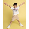 image:imageHot Wheels Cotton Gauze Button Down Shirt TShirt amp Shorts 3 Piece Outfit Set Infant to Little Kid Sizes 12 Months  78Tan  White