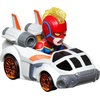image:imageHot Wheels Disney Pixar RacerVerse 4Pack of 164 Scale DieCast Cars with Character Drivers Optimized for Track RacingMarvel 5Pack