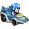 image:imageHot Wheels Disney Pixar RacerVerse 4Pack of 164 Scale DieCast Cars with Character Drivers Optimized for Track RacingMarvel 5Pack