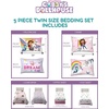 image:imageHot Wheels Girls Kids Bedding Super Soft Comforter and Sheet Set with Sham 5 Piece Twin Size Officially Licensed Product By FrancoGabbys Dollhouse