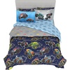 image:imageHot Wheels Girls Kids Bedding Super Soft Comforter and Sheet Set with Sham 5 Piece Twin Size Officially Licensed Product By FrancoHot Wheels X Monster Trucks