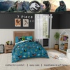 image:imageHot Wheels Girls Kids Bedding Super Soft Comforter and Sheet Set with Sham 5 Piece Twin Size Officially Licensed Product By FrancoJurassic World  Worldwide Dinos