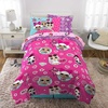 image:imageHot Wheels Girls Kids Bedding Super Soft Comforter and Sheet Set with Sham 5 Piece Twin Size Officially Licensed Product By FrancoLol Surprise