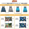 image:imageHot Wheels Girls Kids Bedding Super Soft Comforter and Sheet Set with Sham 5 Piece Twin Size Officially Licensed Product By FrancoNaruto