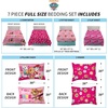image:imageHot Wheels Girls Kids Bedding Super Soft Comforter and Sheet Set with Sham 5 Piece Twin Size Officially Licensed Product By FrancoPaw Patrol Girls