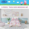 image:imageHot Wheels Girls Kids Bedding Super Soft Comforter and Sheet Set with Sham 5 Piece Twin Size Officially Licensed Product By FrancoPeppa Pig