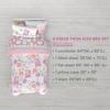 image:imageHot Wheels Girls Kids Bedding Super Soft Comforter and Sheet Set with Sham 5 Piece Twin Size Officially Licensed Product By FrancoPeppa Pig