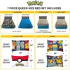 image:imageHot Wheels Girls Kids Bedding Super Soft Comforter and Sheet Set with Sham 5 Piece Twin Size Officially Licensed Product By FrancoPokemon