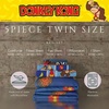 image:imageHot Wheels Girls Kids Bedding Super Soft Comforter and Sheet Set with Sham 5 Piece Twin Size Officially Licensed Product By FrancoRed  Donkey Kong