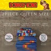 image:imageHot Wheels Girls Kids Bedding Super Soft Comforter and Sheet Set with Sham 5 Piece Twin Size Officially Licensed Product By FrancoRed  Donkey Kong