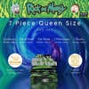 image:imageHot Wheels Girls Kids Bedding Super Soft Comforter and Sheet Set with Sham 5 Piece Twin Size Officially Licensed Product By FrancoRick  Morty