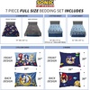 image:imageHot Wheels Girls Kids Bedding Super Soft Comforter and Sheet Set with Sham 5 Piece Twin Size Officially Licensed Product By FrancoSonic the Hedgehog