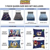 image:imageHot Wheels Girls Kids Bedding Super Soft Comforter and Sheet Set with Sham 5 Piece Twin Size Officially Licensed Product By FrancoSonic the Hedgehog