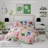 image:imageHot Wheels Girls Kids Bedding Super Soft Comforter and Sheet Set with Sham 5 Piece Twin Size Officially Licensed Product By FrancoSonic the Hedgehog Girl