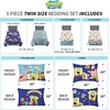 image:imageHot Wheels Girls Kids Bedding Super Soft Comforter and Sheet Set with Sham 5 Piece Twin Size Officially Licensed Product By FrancoSpongebob Squarepants