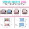 image:imageHot Wheels Girls Kids Bedding Super Soft Comforter and Sheet Set with Sham 5 Piece Twin Size Officially Licensed Product By FrancoSuper Mario Girl