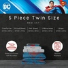 image:imageHot Wheels Girls Kids Bedding Super Soft Comforter and Sheet Set with Sham 5 Piece Twin Size Officially Licensed Product By FrancoSuperman