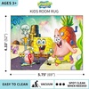 image:imageHot Wheels Interactive Play Area Rug 69 x 52 Inch Large Kids Race Track Playmat with NonSlip Backing for Bedroom amp Playroom 100 Officially Licensed Product by FrancoSpongebob Squarepants