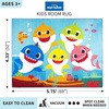 image:imageHot Wheels Interactive Play Area Rug 69 x 52 Inch Large Kids Race Track Playmat with NonSlip Backing for Bedroom amp Playroom 100 Officially Licensed Product by FrancoBaby Shark