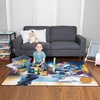 image:imageHot Wheels Interactive Play Area Rug 69 x 52 Inch Large Kids Race Track Playmat with NonSlip Backing for Bedroom amp Playroom 100 Officially Licensed Product by FrancoSpace Jam 2 a New Legacy