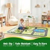 image:imageHot Wheels Interactive Play Area Rug 69 x 52 Inch Large Kids Race Track Playmat with NonSlip Backing for Bedroom amp Playroom 100 Officially Licensed Product by FrancoJohn Deere