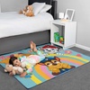 image:imageHot Wheels Interactive Play Area Rug 69 x 52 Inch Large Kids Race Track Playmat with NonSlip Backing for Bedroom amp Playroom 100 Officially Licensed Product by FrancoPaw Patrol Girls