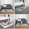 image:imageHot Wheels Interactive Play Area Rug 69 x 52 Inch Large Kids Race Track Playmat with NonSlip Backing for Bedroom amp Playroom 100 Officially Licensed Product by FrancoPaw Patrol