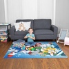 image:imageHot Wheels Interactive Play Area Rug 69 x 52 Inch Large Kids Race Track Playmat with NonSlip Backing for Bedroom amp Playroom 100 Officially Licensed Product by FrancoSonic the Hedgehog