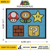 image:imageHot Wheels Interactive Play Area Rug 69 x 52 Inch Large Kids Race Track Playmat with NonSlip Backing for Bedroom amp Playroom 100 Officially Licensed Product by FrancoSuper Mario