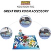 image:imageHot Wheels Interactive Play Area Rug 69 x 52 Inch Large Kids Race Track Playmat with NonSlip Backing for Bedroom amp Playroom 100 Officially Licensed Product by FrancoSonic the Hedgehog