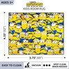 image:imageHot Wheels Interactive Play Area Rug 69 x 52 Inch Large Kids Race Track Playmat with NonSlip Backing for Bedroom amp Playroom 100 Officially Licensed Product by FrancoMinions the Rise of Gru