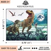 image:imageHot Wheels Interactive Play Area Rug 69 x 52 Inch Large Kids Race Track Playmat with NonSlip Backing for Bedroom amp Playroom 100 Officially Licensed Product by FrancoJurassic World