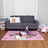 image:imageHot Wheels Interactive Play Area Rug 69 x 52 Inch Large Kids Race Track Playmat with NonSlip Backing for Bedroom amp Playroom 100 Officially Licensed Product by FrancoLol Surprise