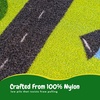 image:imageHot Wheels Interactive Play Area Rug 69 x 52 Inch Large Kids Race Track Playmat with NonSlip Backing for Bedroom amp Playroom 100 Officially Licensed Product by FrancoJohn Deere