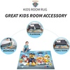 image:imageHot Wheels Interactive Play Area Rug 69 x 52 Inch Large Kids Race Track Playmat with NonSlip Backing for Bedroom amp Playroom 100 Officially Licensed Product by FrancoPaw Patrol