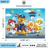 image:imageHot Wheels Interactive Play Area Rug 69 x 52 Inch Large Kids Race Track Playmat with NonSlip Backing for Bedroom amp Playroom 100 Officially Licensed Product by FrancoPaw Patrol