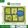 image:imageHot Wheels Interactive Play Area Rug 69 x 52 Inch Large Kids Race Track Playmat with NonSlip Backing for Bedroom amp Playroom 100 Officially Licensed Product by FrancoJohn Deere
